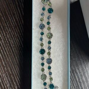 Touchstone Crystal Blue Glam Bracelet